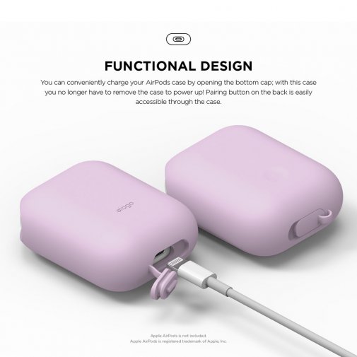 Чохол Elago для Airpods - Waterproof Case Lavender (EAPWF-BA-LV)