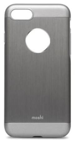 Чохол-накладка Moshi для Apple iPhone 7 - iGlaze Armour Metallic Case Gun Metal Gray