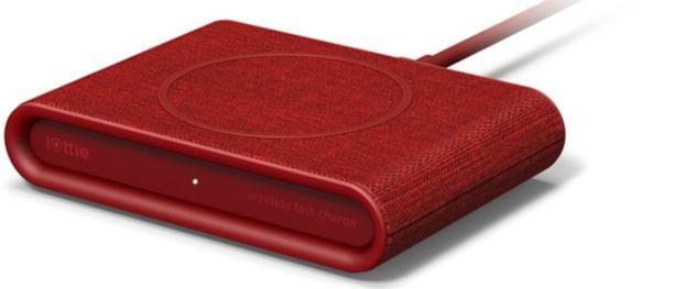 Зарядний пристрій iOttie iON Wireless Mini Fast Charging Pad Red (CHWRIO103RD)