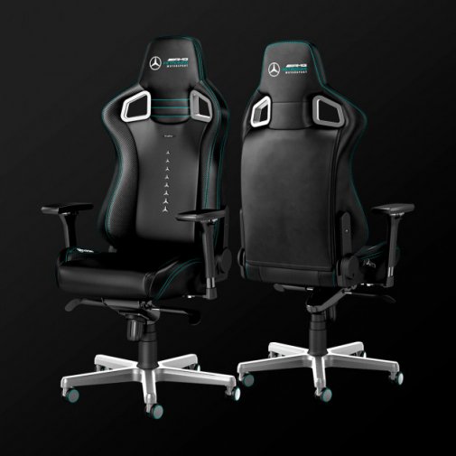 Крісло Noblechairs Epic Mercedes-AMG Black (GAGC-150)