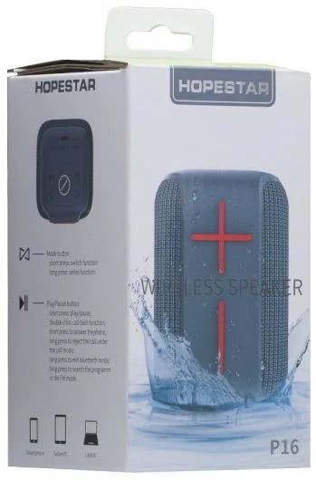 Фото: Портативна колонка Hopestar P16 Blue (2020000125068) № 5 | KTC