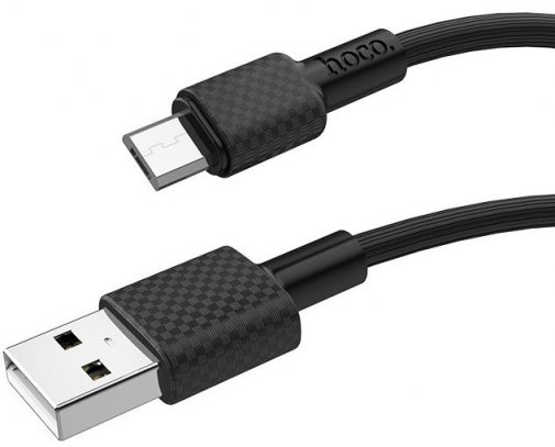 Кабель Hoco X29 Superior Style AM / Micro USB 1m Black (X29 Micro Black)