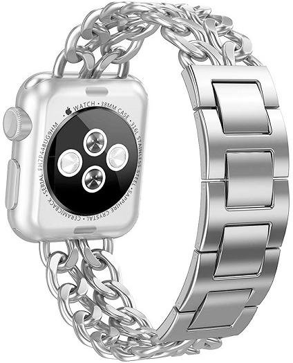 Ремінець HiC for Apple Watch 38/40mm - Stainless Steel Band Silver