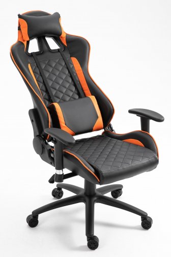 Крісло ігрове Frimecom Taro, Black/Orange