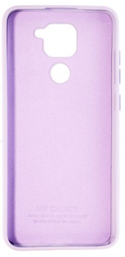 Чохол Device for Xiaomi Redmi Note 9 - Original Silicone Case HQ Light Violet
