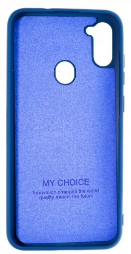 Чохол Device for Samsung A11 A115 2020 - Original Silicone Case HQ Blue