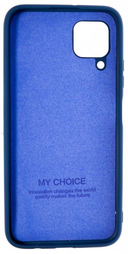  Чохол Device for Huawei P40 Lite - Original Silicone Case HQ Blue
