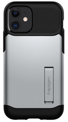 Чохол-накладка Spigen для iPhone 12 Mini - Slim Armor Satin Silver