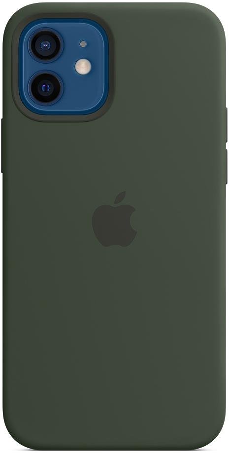 Чохол Apple for iPhone 12/12 Pro - Silicone Case with MagSafe Cypress Green (MHL33)