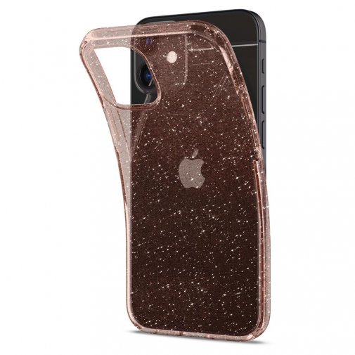 Чохол Spigen for iPhone 12 Mini - Liquid Crystal Glitter Rose Quartz (ACS01742)