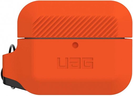 Чохол UAG for Airpods Pro - Silicone Case Orange/Black (10225K119740)