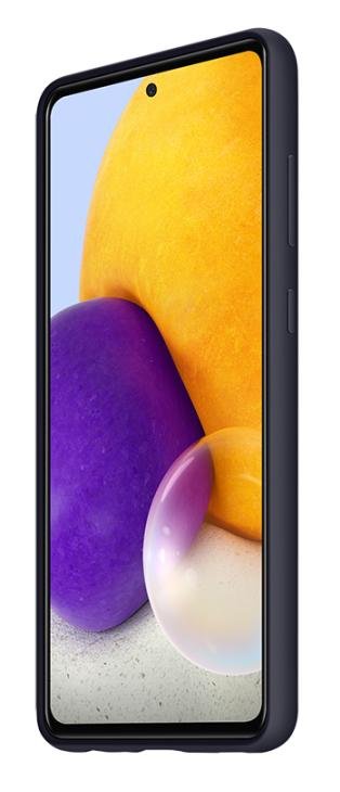 Чохол Samsung for Galaxy A72 A725 - Silicone Cover Black (EF-PA725TBEGRU)