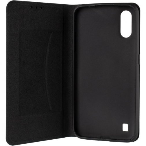 Чохол Gelius for Samsung A01/M01 A015/M015 - Book Cover Leather New Black (00000083284)