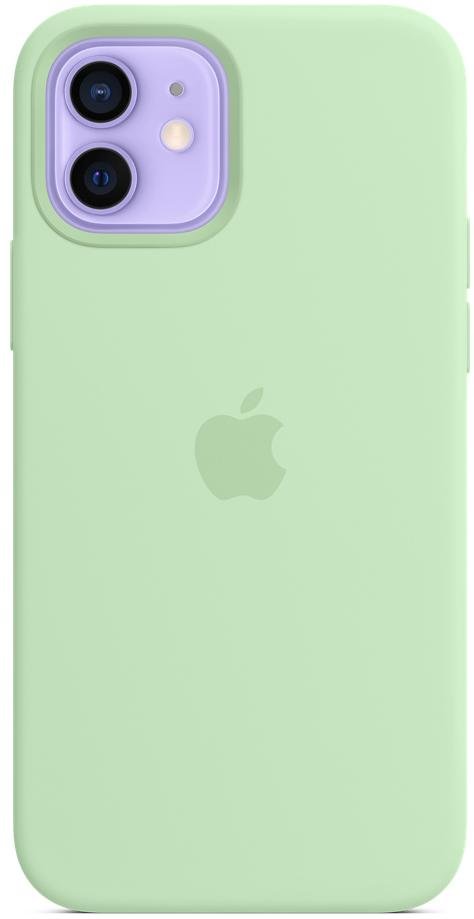 Чохол Apple for iPhone 12/12 Pro - Silicone Case with MagSafe Pistachio (MK003)