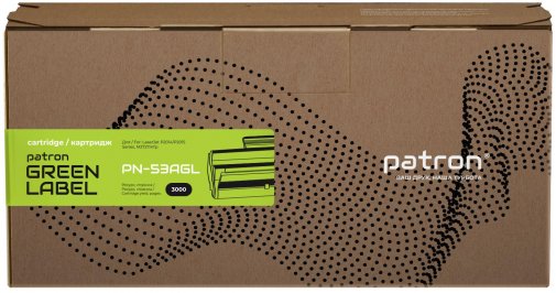  Сумісний картридж PATRON for HP 53A Green Label (CT-HP-Q7553A-PN-GL)