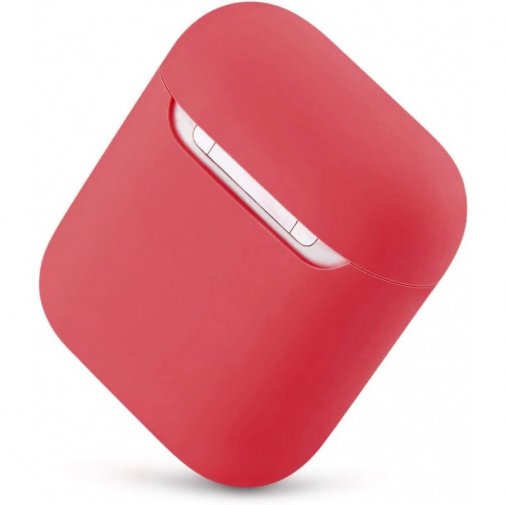 Чохол HiC for AirPods - Silicone Case crimson