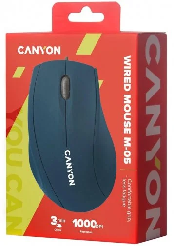 Фото: Миша Canyon M-05 Blue (CNE-CMS05BL) № 8 | KTC