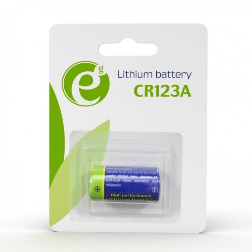 Батарейка EnerGenie CR123 Li-ion (BL/1)