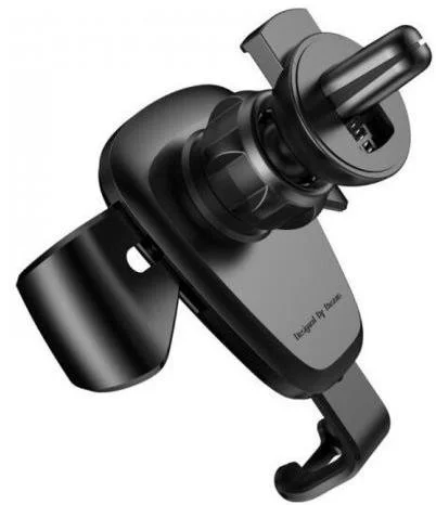 Фото: Кріплення для мобільного телефону Baseus Gravity Car Mount Black (SUYL-01) № 5 | KTC