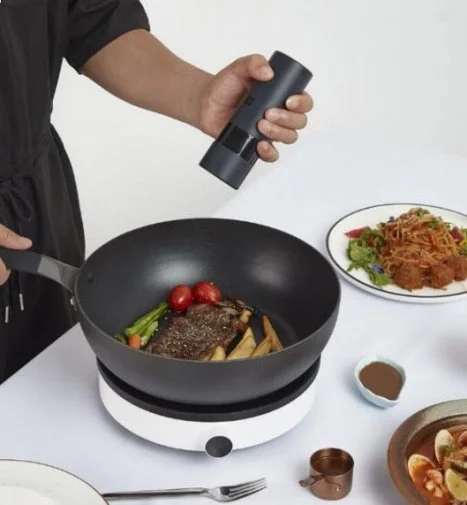 Фото: Електричний млин для солі і перцю Xiaomi Huo Hou Electric Grinder Black (HU0141) № 16 | KTC