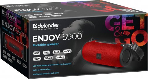 Акустична система Defender Enjoy S900 Red