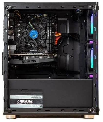 Фото: Персональний комп'ютер Cobra I11.8.H1S2.166.113 - Intel Core i3 i3-10100 / 8 ГБ DDR4 / HDD + SSD 1 ТБ + 240 ГБ / Nvidia / GeForce GTX 1660, 6 ГБ / 500 Вт № 9 | KTC