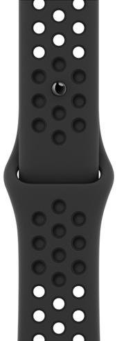  Смарт годинник Apple Watch Nike Series 7 GPS 41mm Midnight Aluminium Case with Anthracite/Black (MKN43)