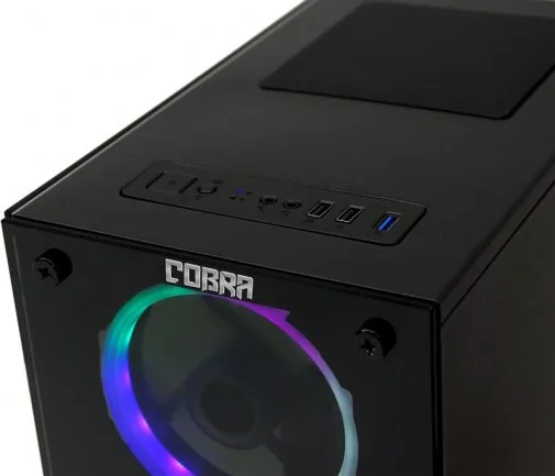 Фото: Персональний комп'ютер Cobra I91F.8.S4.165.263 - Intel Core i3 i3-9100F / 8 ГБ DDR4 / SATA 3 SSD 480 ГБ / Nvidia / GeForce GTX 1650, 4 ГБ / 500 Вт № 6 | KTC