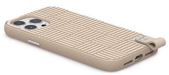 Чохол Moshi for iPhone 13 Pro Max - Altra Slim Case with Wrist Strap Beige (99MO117704)