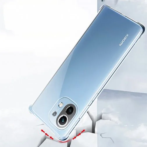 Фото: Чохол BeCover for Xiaomi Mi 11 Lite - Anti-Shock Clear (706073) № 7 | KTC