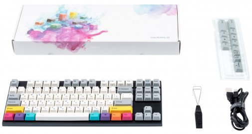 Клавіатура Varmilo MA87M V2 CMYK EC Ivy V2 RU (A33A024B1A3A06A007)