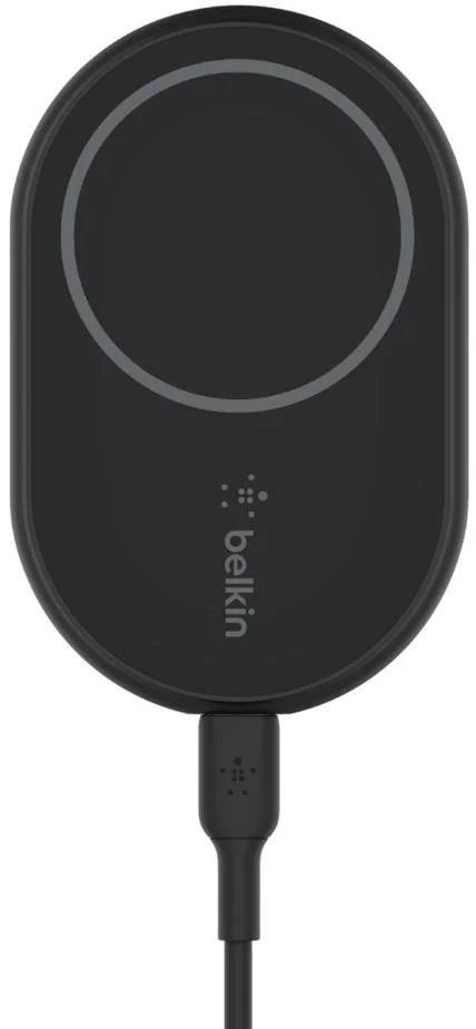 Фото: Кріплення для мобільного телефону Belkin Car Mount Magnetic Charging Qi Black (WIC004BTBK-NC) № 11 | KTC