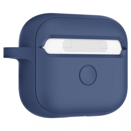 Чохол Spigen for Apple Airpods 3 - Silicone Fit Deep Blue (ASD02899)