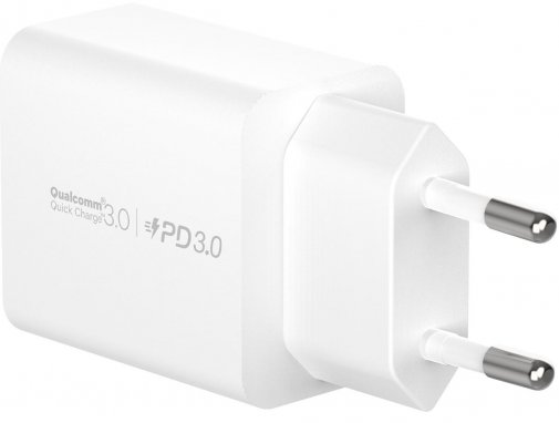 Зарядний пристрій Momax UM13 One Plug PD 20W QC 3.0 White (UM13EUW)