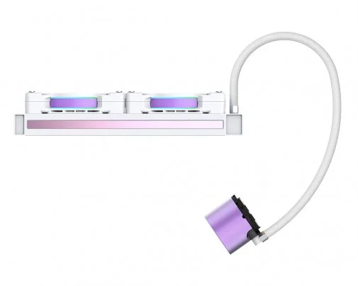 Фото: Система рідинного охолодження ID-COOLING Pinkflow 240 Diamond Purple № 12 | KTC