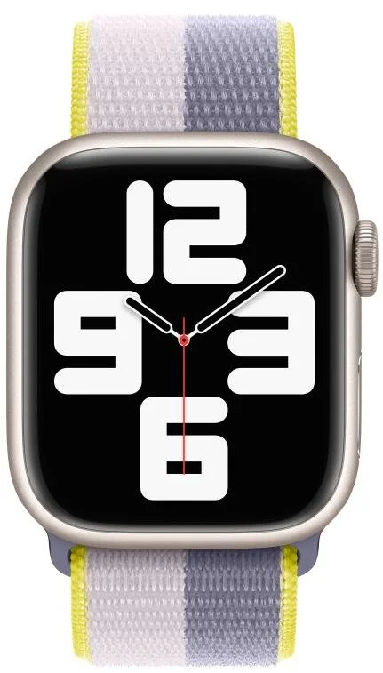 Фото: Ремінець Apple for Apple Watch 41mm - Sport Loop Lavender Gray/Light Lilac (MN5J3) № 5 | KTC