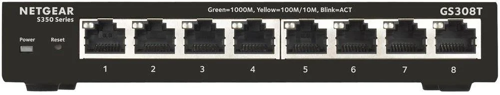 Фото: Комутатор NETGEAR GS308T (GS308T-100PES) № 5 | KTC