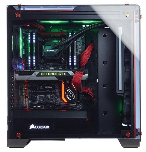 Корпус Corsair Crystal Series 570X RGB Red with window (CC-9011111-WW)