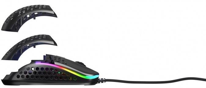 Миша Xtrfy M42 RGB Black (XG-M42-RGB-BLACK)