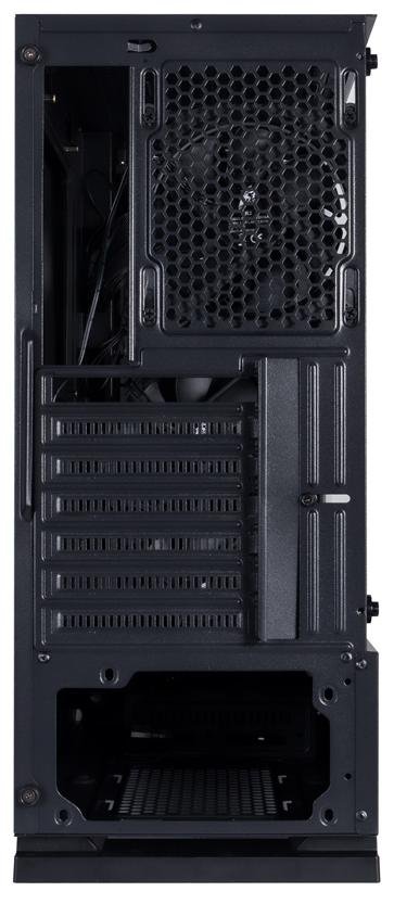 Корпус 1stPlayer BS-3-3R1-BK Black with window