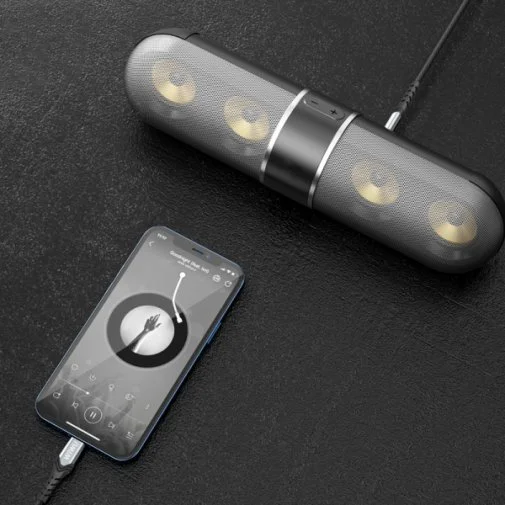 Фото: Кабель WIWU Jack 3.5mm / USB-C 1.5m Black (6973218943343) № 7 | KTC
