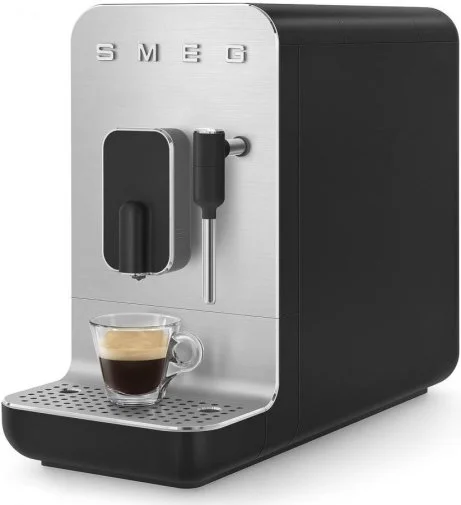 Фото: Кавомашина Smeg Retro Style Matte Black (BCC02BLMEU) № 21 | KTC
