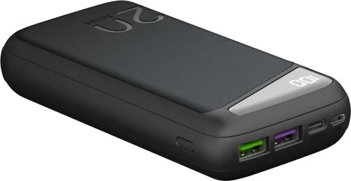 Фото: Батарея універсальна Wentronic Goobay 20000mAh PD QC3.0 Black (53939) № 7 | KTC