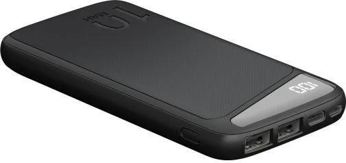 Фото: Батарея універсальна Wentronic Goobay Slimline 10000mAh Black (53935) № 8 | KTC