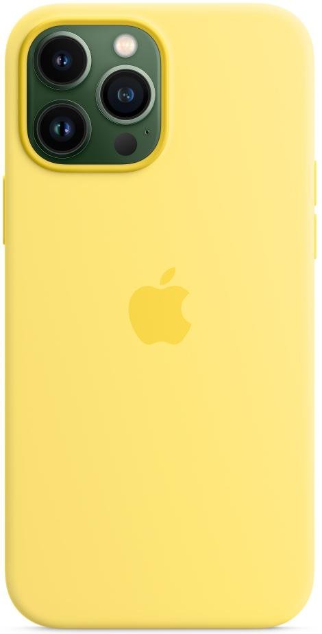 Чохол Apple for iPhone 13 Pro Max - Silicone Case with MagSafe Lemon Zest (MN6A3)