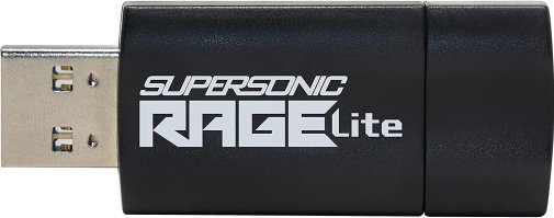 Карта пам'яті Patriot Rage Lite 64GB Black (PEF64GRLB32U)