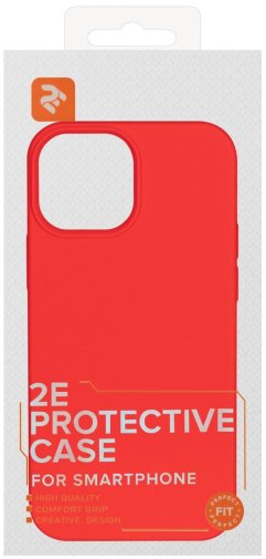 Чохол 2E for Apple iPhone 13 Mini - Basic Liquid Silicone Red (2E-IPH-13MN-OCLS-RD)