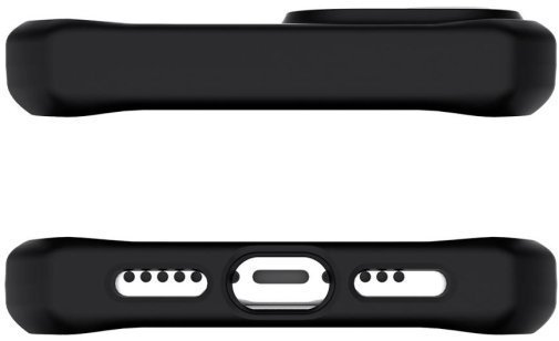 Чохол iTSkins for iPhone 14 Pro BALLISTIC R CARBON with MagSafe Black1 (AP4X-HMACA-BLK1)