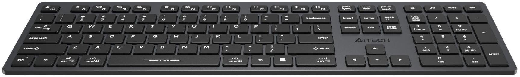 Клавіатура мультимедійна A4tech Fstyler FX-50 USB Grey (FX-50 USB (Grey))