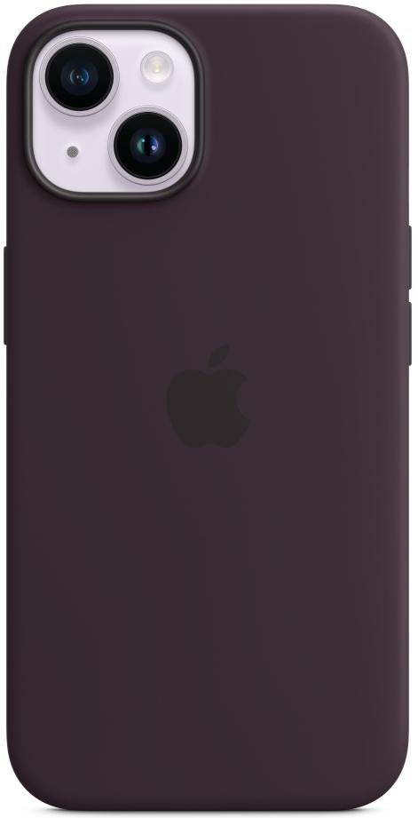 Чохол Apple for iPhone 14 - Silicone Case with MagSafe Elderberry (MPT03)